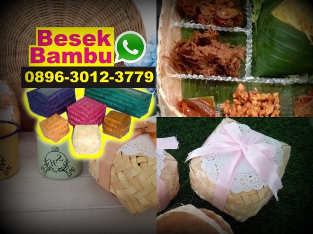 besek bambu besar