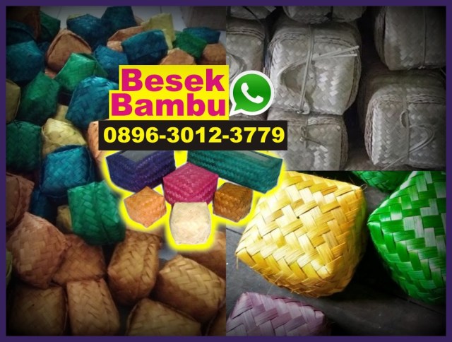 cara buat besek dari bambu