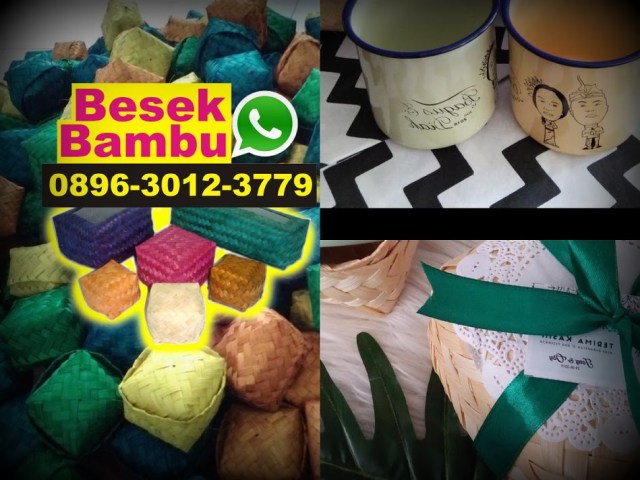 harga besek anyaman bambu
