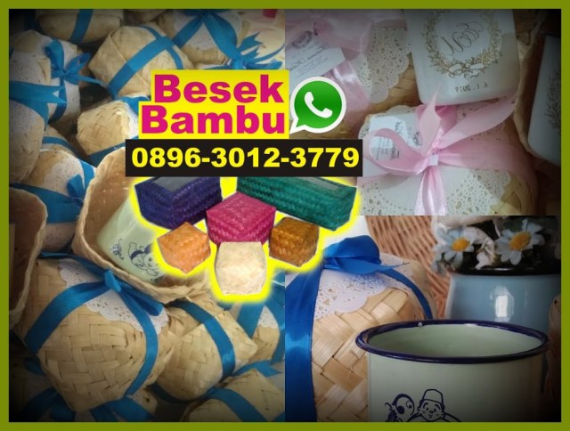 cara buat besek bambu