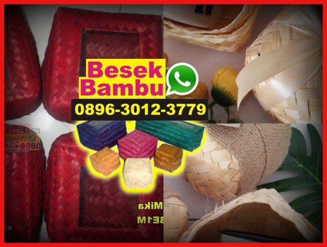 gambar besek dari bambu