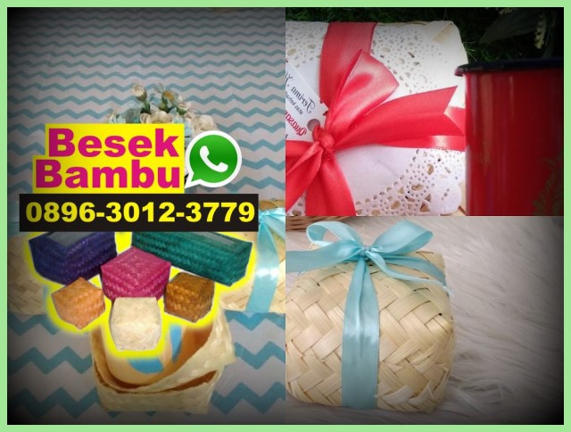 pengrajin besek bambu di jakarta