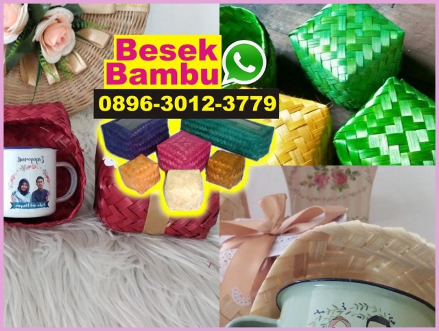 kotak tisu anyaman bambu