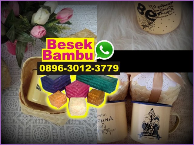 besek yang terbuat dari anyaman bambu termasuk