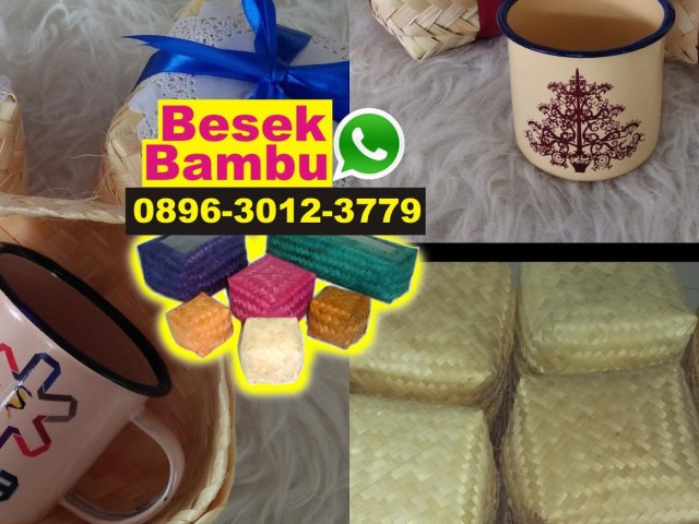 kotak dari anyaman bambu