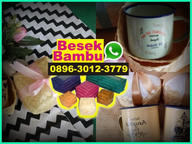 tutorial anyaman bambu besek