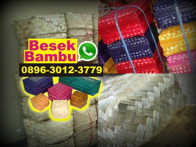 besek bambu untuk walet