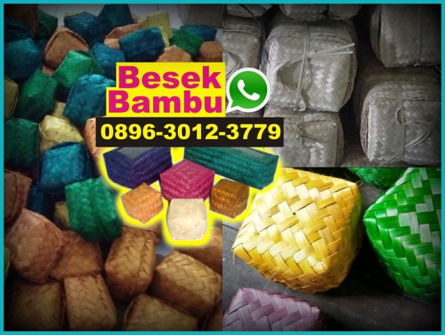 cara buat besek dari bambu