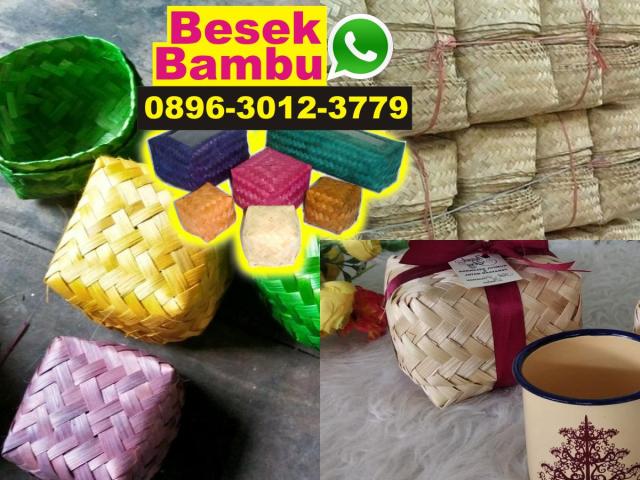 pembuatan besek bambu