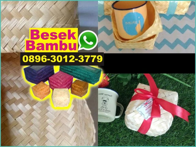 membuat besek dari bambu