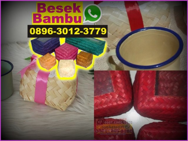 harga besek bambu warna