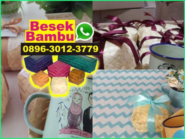 besek bambu unik