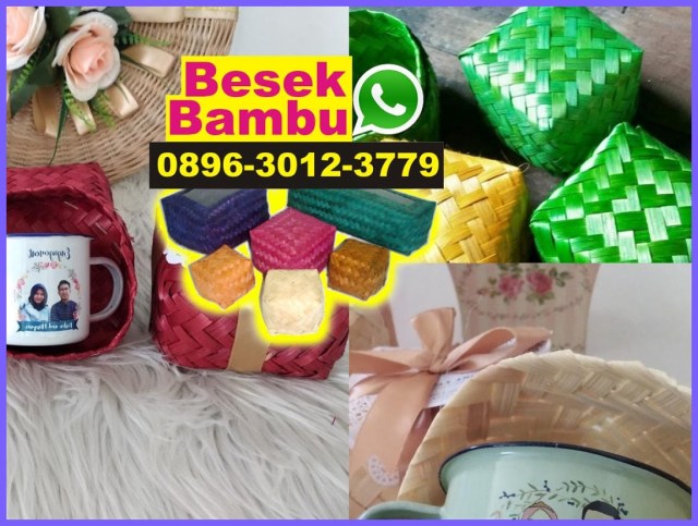 kotak tisu anyaman bambu