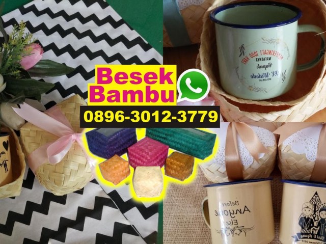 tutorial anyaman bambu besek