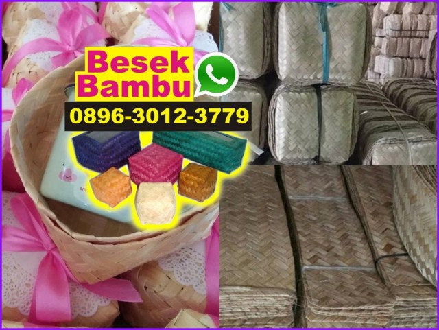 besek bambu murah