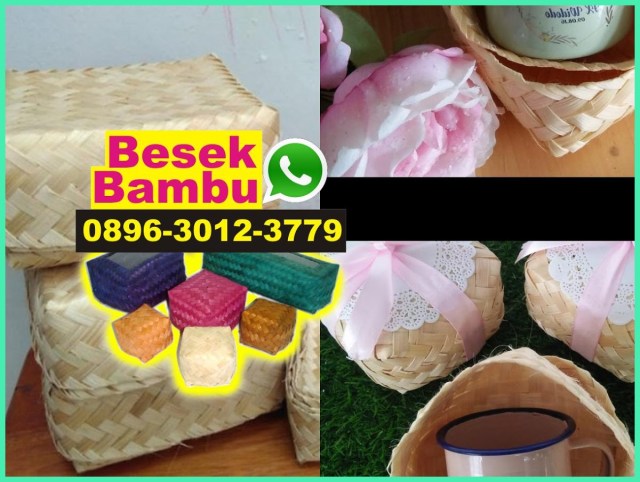 foto besek bambu
