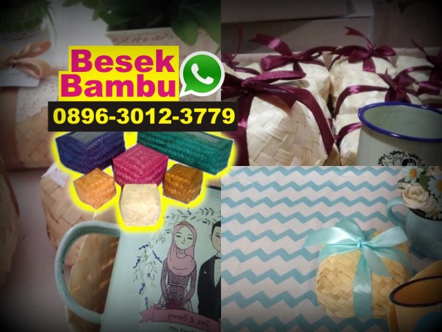 besek bambu unik