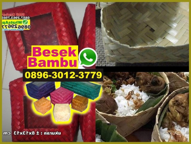 pengrajin besek bambu di bogor