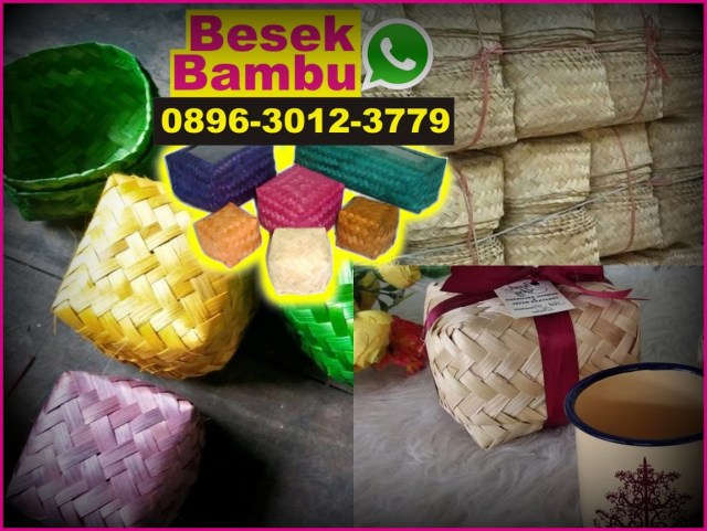 pembuatan besek bambu